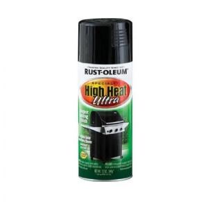 AEROSOL RUST OLEUM ALTA TEMP ULTRA NEGRO SATI CALEF 340 GR.