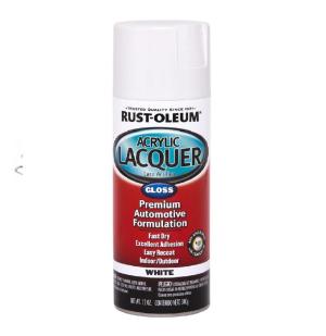AEROSOL RUST OLEUM AUTO LACA ACRILICA BLANCA 340