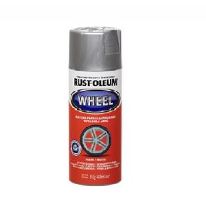 AEROSOL RUST OLEUM AUTO LLANTAS ACERO BRILLANTE 312 GR. 