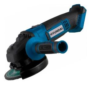 AMOLADORA ANGULAR HYUNDAI 115MM 20V A BATERIA HYCAG20 (SOLO MAQUINA)
