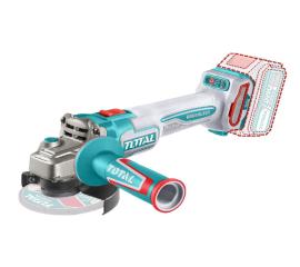 AMOLADORA ANGULAR TOTAL 115MM 20V A BATERIA (SOLO MAQUINA)