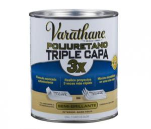 BARNIZ PU INT. 3X (TRI CAPA) VARATHANE BRILL. 0.940