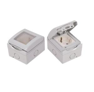CAJA IP54 C/TOMA SCHUKO 