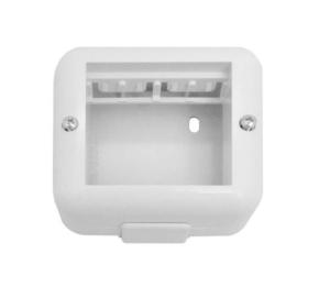 CAJA EXTERIOR 2 MODULOS BLANCO REGGIO