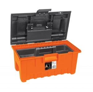CAJA HERRAMIENTAS (55 X 31 X 28) POLI. TRUPER NEGRA CHA-22N