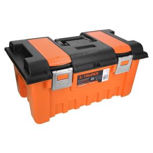 CAJA HERRAMIENTAS C/BROC. METAL 56 X 32 X 28 POLIP. C/COMPART TRUPER CHA-22