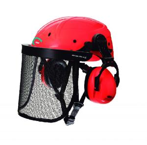 CASCO SEGURIDAD C/MALLA MET. Y PROT. AUDIT. TRAB. ALTURA 437 CLIMAX