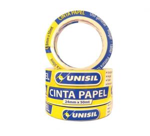 CINTA PAPEL 18 MM X 50 M PACK 6 UN. UNISIL