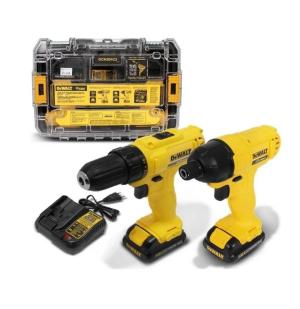 COMBO DEWALT TALADRO DCD700+AT. IMPACT. DCF8
