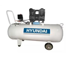 COMPRESOR HYUNDAI 100 LT 6.5 HP SIN ACEITE HYOC100 