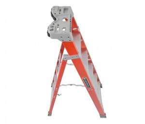ESCALERA TIJERA - RECTA FIBRA 8 PELD. 136 KG