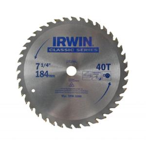 HOJA CIRCULAR WIDIA 7.1/4 X 40D IRWIN S/BLISTER 25