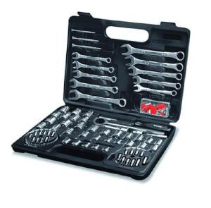 JUEGO DE DADOS 100 PZAS (LLAVES, PUNTAS Y DADOS 1/4 Y 3/8) 