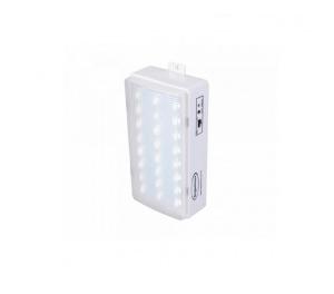 LUZ EMERGENCIA LED 24 LEDS 200LM 25113 SEGURIMAX 