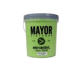 MAYORCRYL COLOR VERDE MANZANA 4 LT