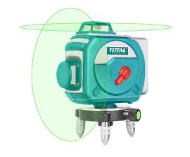 NIVEL LASER TOTAL 30M 3D X 360 LINEAS VERDES 
