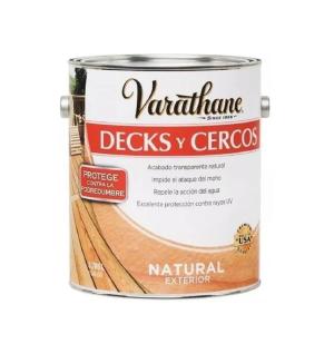 PROTECTOR DE MADERA VARATHANE P/DECK Y CERCOS NATURAL 3.78