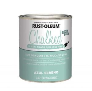 RUST OLEUM BROCHABLE TIZADO AZUL SERENO 0.887L