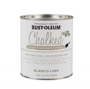RUST OLEUM BROCHABLE TIZADO BLANCO LINO 0.887L 