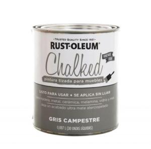 RUST OLEUM BROCHABLE TIZADO GRIS CAMPESTRE 0.887L 