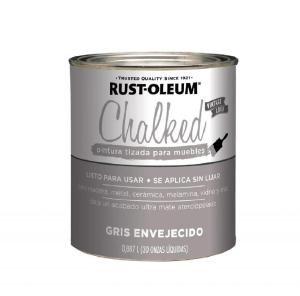 RUST OLEUM BROCHABLE TIZADO GRIS ENVEJECIDO 0.887L