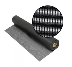 TEJIDO MOSQUITERO NEGRO 1.50 MT ROLLO 30 MT PHIFER